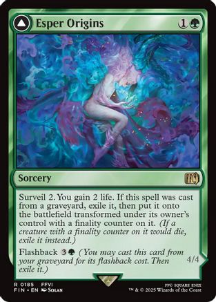 Esper Origins // Summon: Esper Maduin (185) Foil - FINAL FANTASY