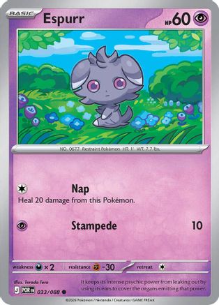 Espurr (33) - Perfect Order