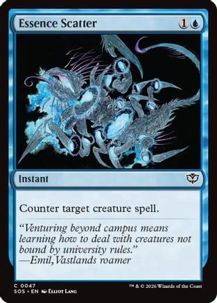 Essence Scatter (047) Foil - Secrets of Strixhaven