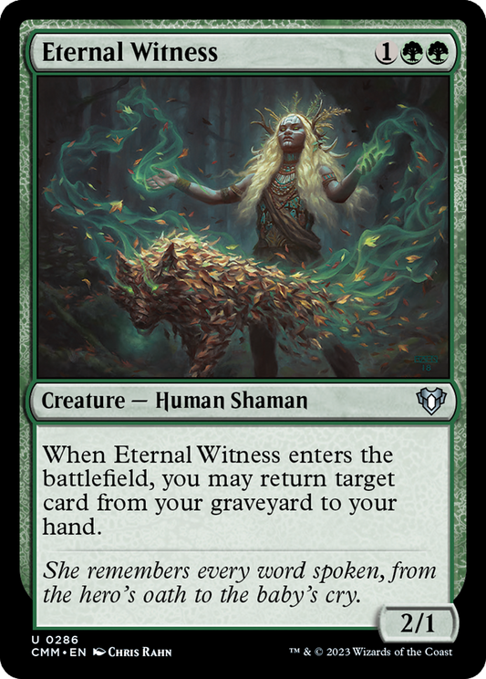 Eternal Witness (286) - Commander Masters