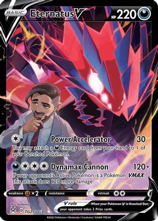 Eternatus V (Alternate Full Art) (TG21) Holofoil - Lost Origin