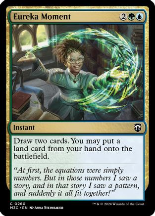 Eureka Moment (260) Ripple Foil - Commander: Modern Horizons 3