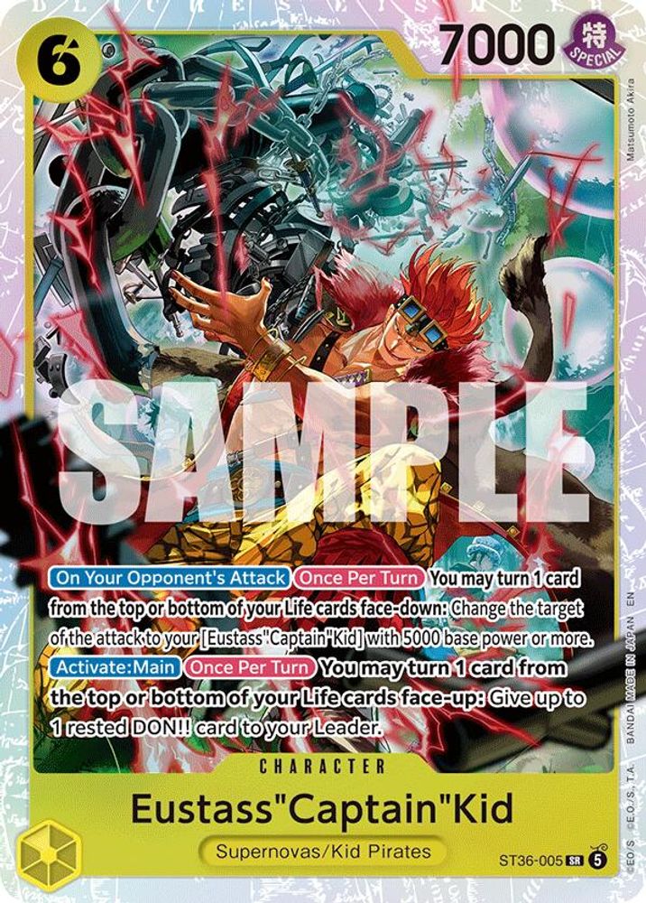 Eustass"Captain"Kid (ST36-005) Foil