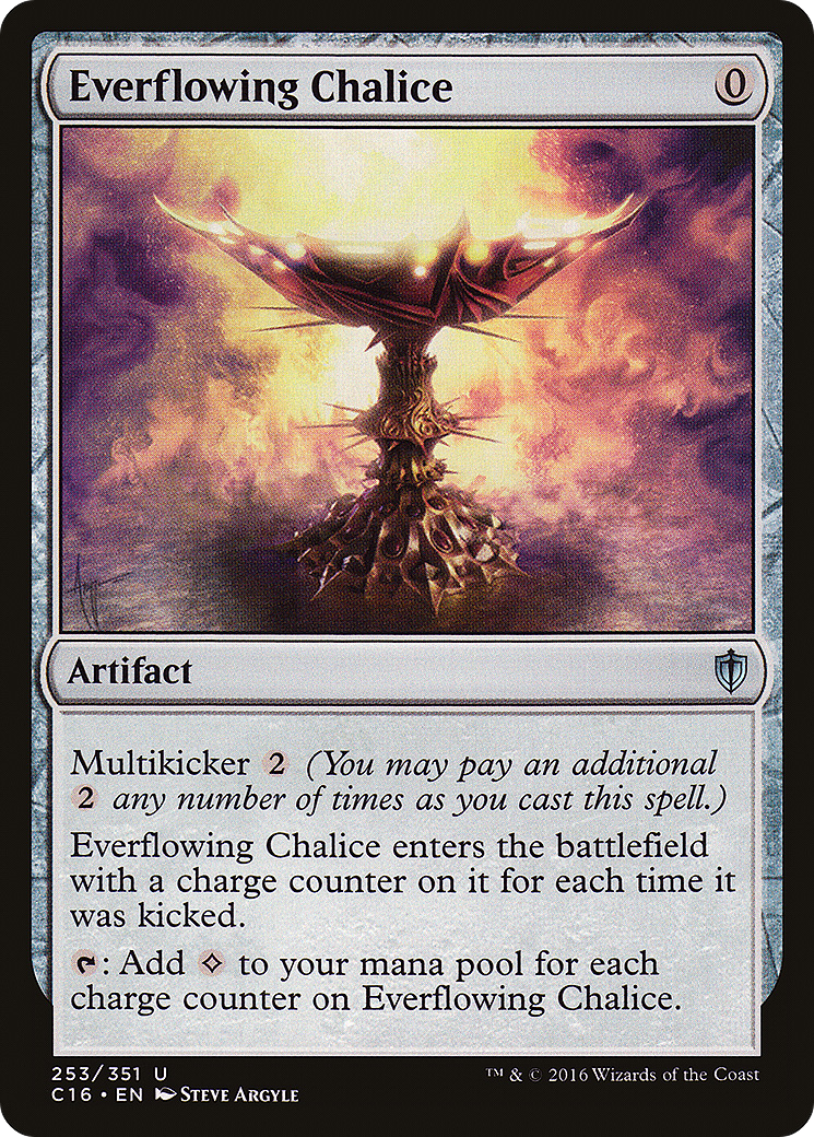 Everflowing Chalice (253) - Commander 2016