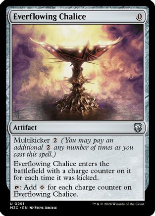 Everflowing Chalice (291) Ripple Foil - Commander: Modern Horizons 3