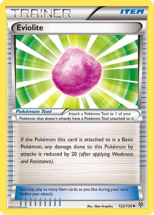 Eviolite (122) Reverse Holofoil - Plasma Storm