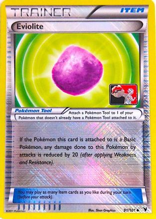 Eviolite (Championship Promo) (91) Reverse Holofoil - Noble Victories