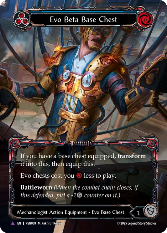 Evo Beta Base Chest (Marvel) (PEN069) Cold Foil - Compendium of Rathe