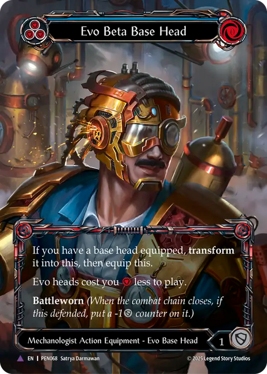 Evo Beta Base Head (Marvel) (PEN068) Cold Foil - Compendium of Rathe