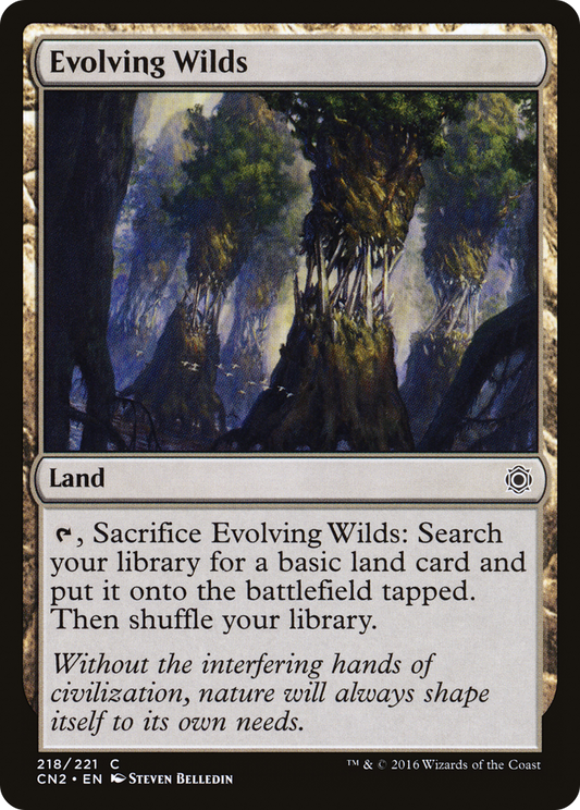 Evolving Wilds (218) - Conspiracy: Take the Crown