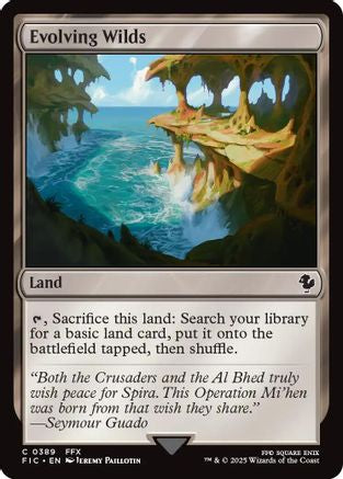 Evolving Wilds (389) Surge Foil - Commander: FINAL FANTASY