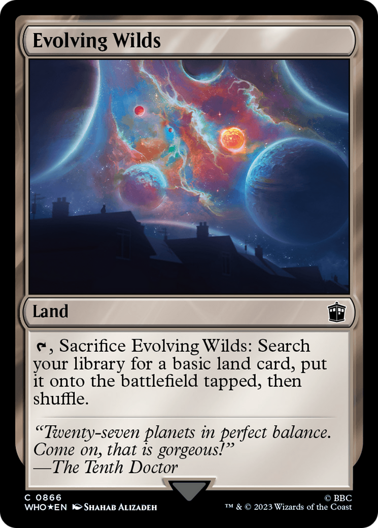 Evolving Wilds (866) Surge Foil - Doctor Who