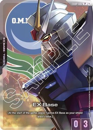 EX Base (Mobile Suit Gundam SEED) (EXBP-002) Holofoil - Promotional EX Base Tokens