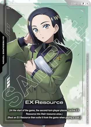 EX Resource (Mobile Suit Gundam GQuuuuuuX) (EXRP-011) Holofoil - Promotional EX Resource Tokens