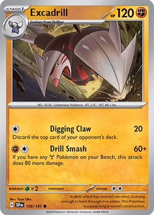 Excadrill (109) - Surging Sparks