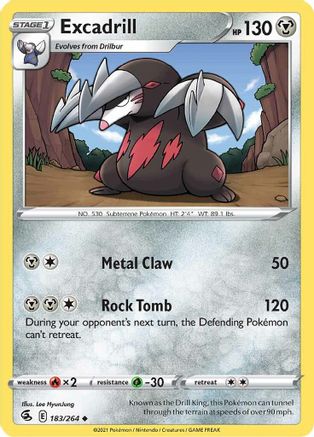 Excadrill (183) - Fusion Strike