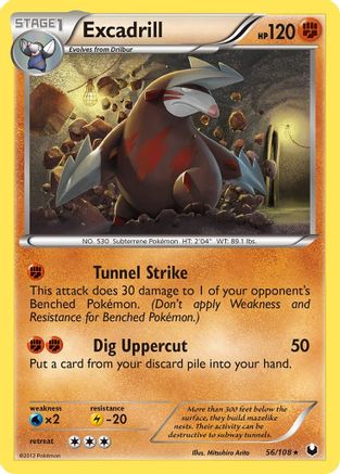 Excadrill (56) - Dark Explorers