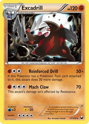 Excadrill (57) - Dark Explorers