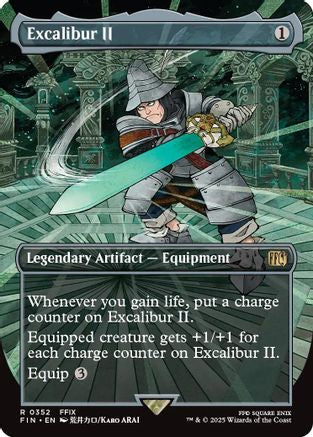 Excalibur II (Borderless) (352) - FINAL FANTASY