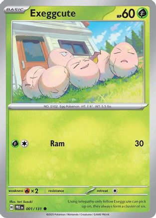 Exeggcute (1) Reverse Holofoil - Prismatic Evolutions