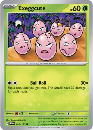 Exeggcute (102) - 151