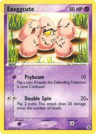 Exeggcute (33) - FireRed & LeafGreen