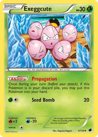 Exeggcute (4) - Plasma Freeze