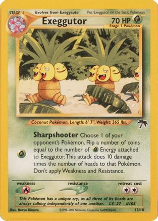 Exeggutor (13) - Southern Islands