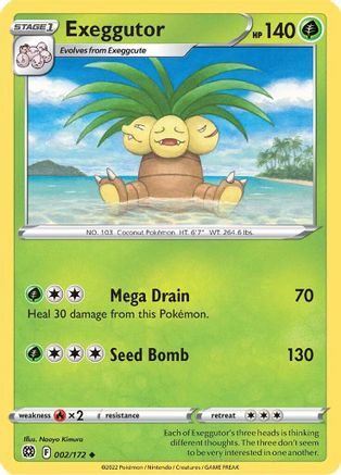 Exeggutor (2) - Brilliant Stars