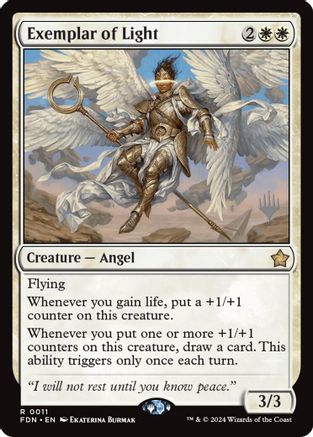 Exemplar of Light (Promo Pack) (011) Foil - Secrets of Strixhaven