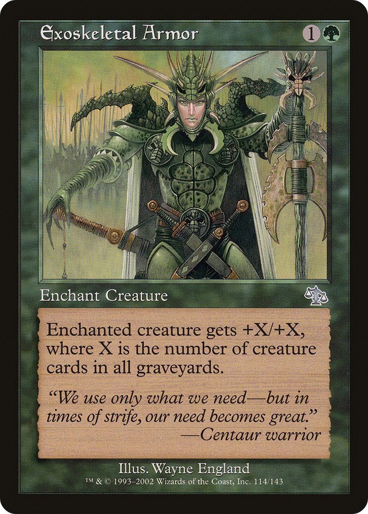 Exoskeletal Armor (114) - Judgment
