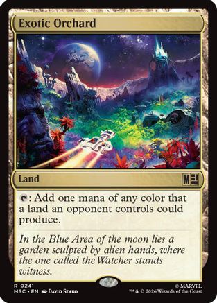 Exotic Orchard (241) Surge Foil - Commander: Marvel Super Heroes