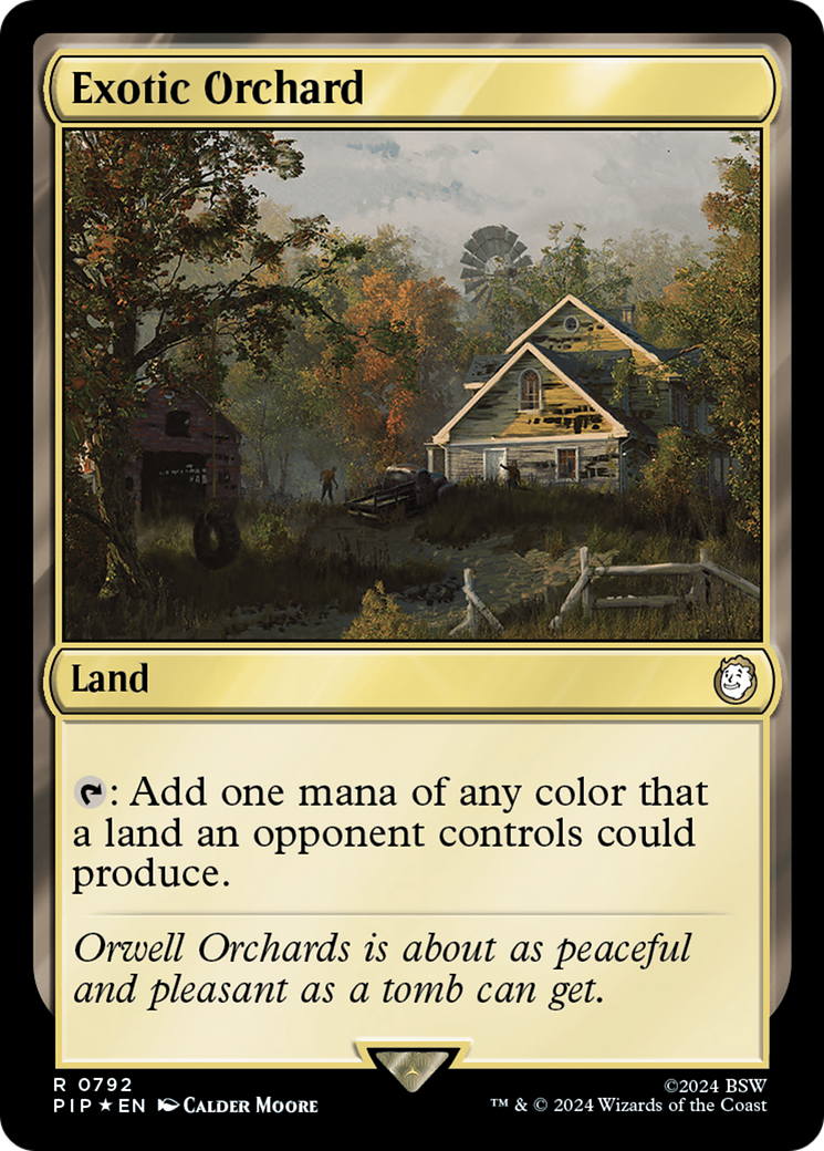 Exotic Orchard (792) Surge Foil - Fallout