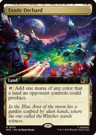 Exotic Orchard (Extended Art) (470) - Commander: Marvel Super Heroes