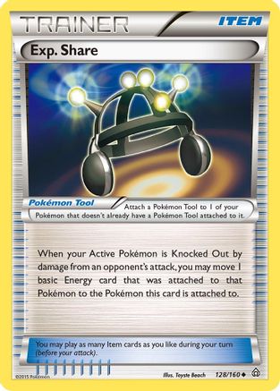 Exp. Share (128) Reverse Holofoil - Primal Clash