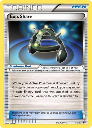 Exp. Share (18) Holofoil - Dragon Vault