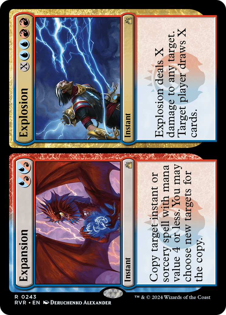 Expansion // Explosion (243) Foil - Ravnica Remastered