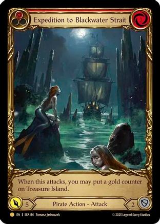 Expedition to Blackwater Strait (Extended Art) (SEA156) Cold Foil - High Seas
