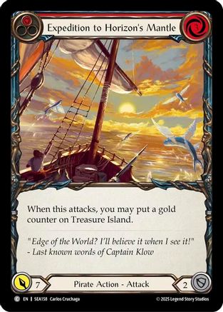 Expedition to Horizon's Mantle (SEA158) Rainbow Foil - High Seas