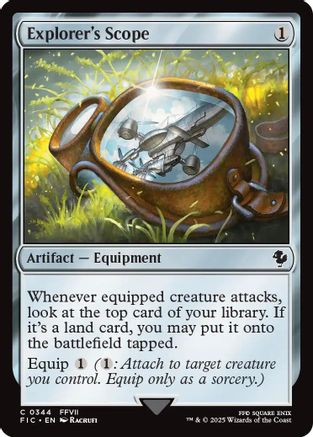 Explorer's Scope (344) Surge Foil - Commander: FINAL FANTASY