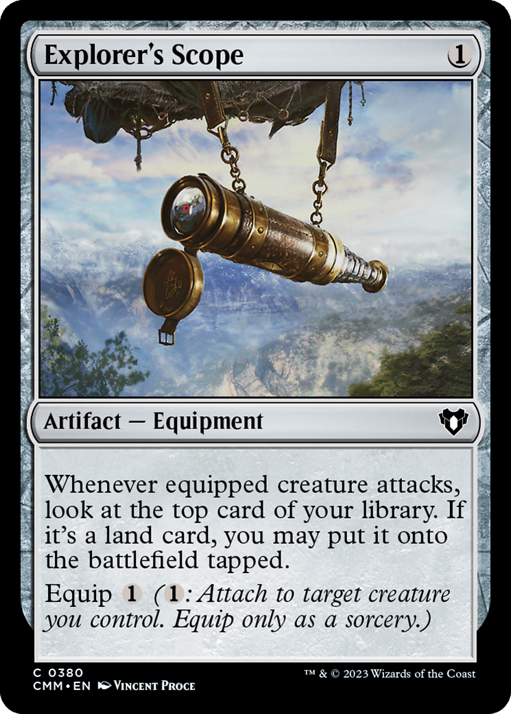 Explorer's Scope (380) - Commander Masters
