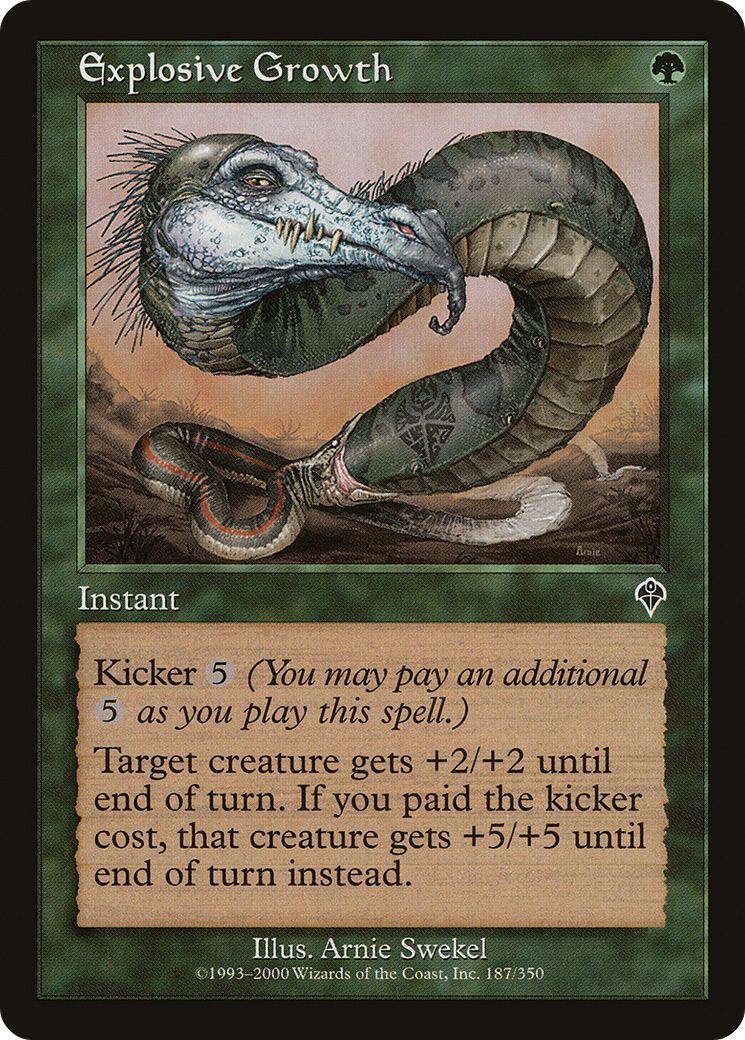 Explosive Growth (187) Foil - Invasion