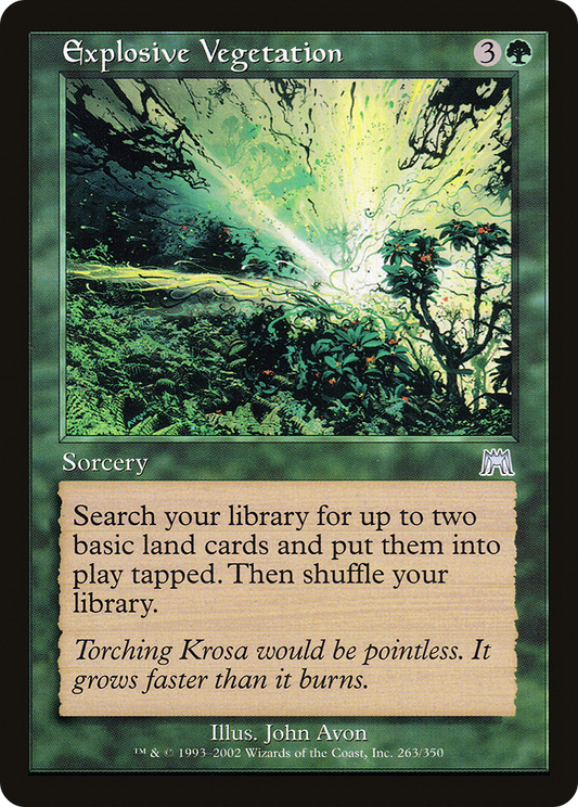 Explosive Vegetation (263) - Onslaught