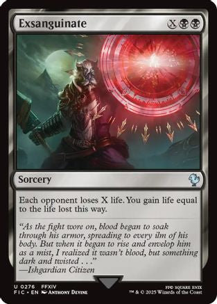 Exsanguinate (276) Surge Foil - Commander: FINAL FANTASY