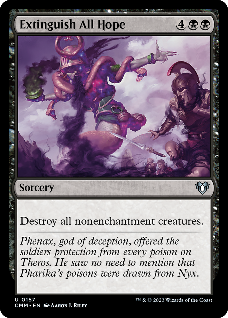 Extinguish All Hope (157) - Commander Masters