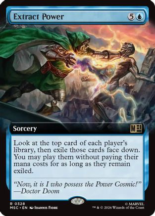 Extract Power (Extended Art) (328) - Commander: Marvel Super Heroes