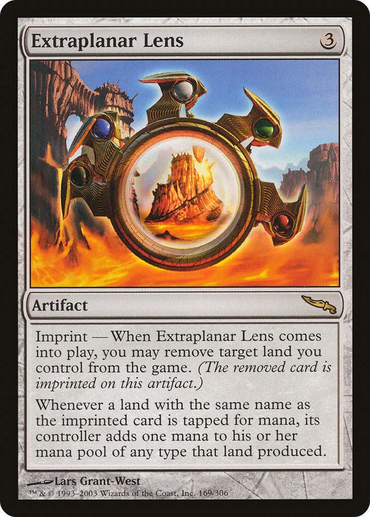 Extraplanar Lens (169) Foil - Mirrodin