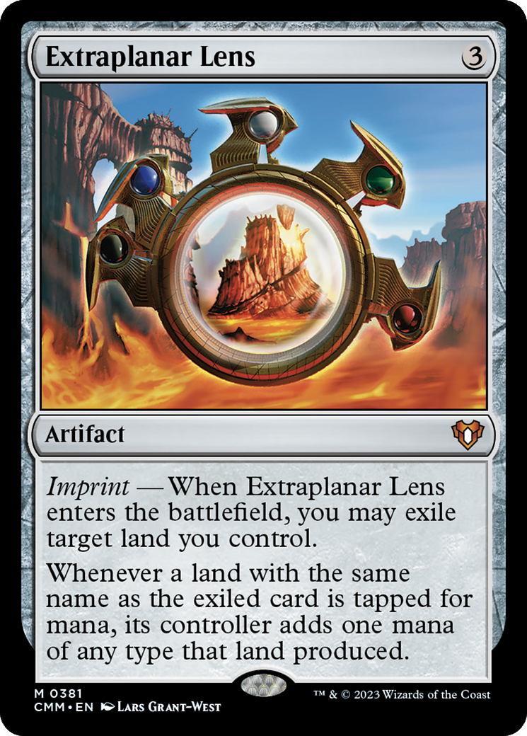Extraplanar Lens (381) - Commander Masters