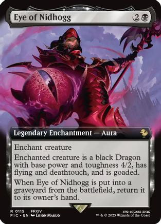 Eye of Nidhogg (Extended Art) (115) Foil - Commander: FINAL FANTASY