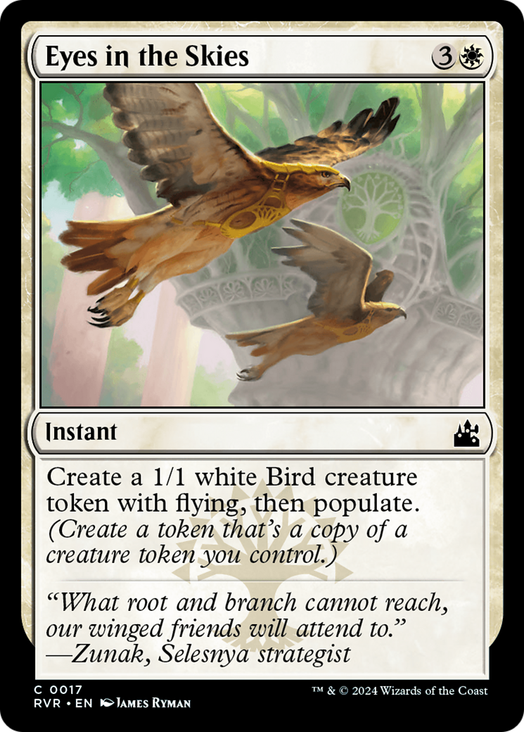 Eyes in the Skies (017) Foil - Ravnica Remastered